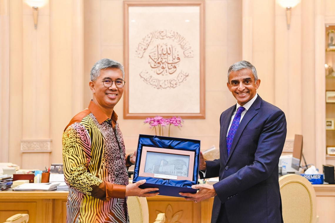 Sesi Kunjungan Hormat TYT Pesuruhjaya Tinggi Singapura Di MOF